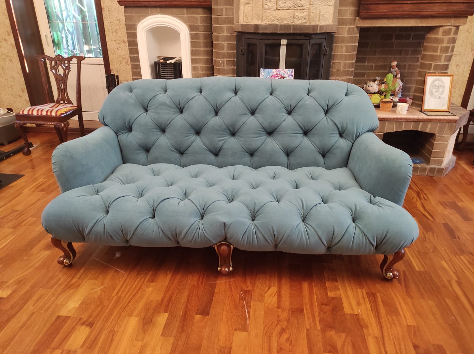 Перетяжка дивана. Ильинский